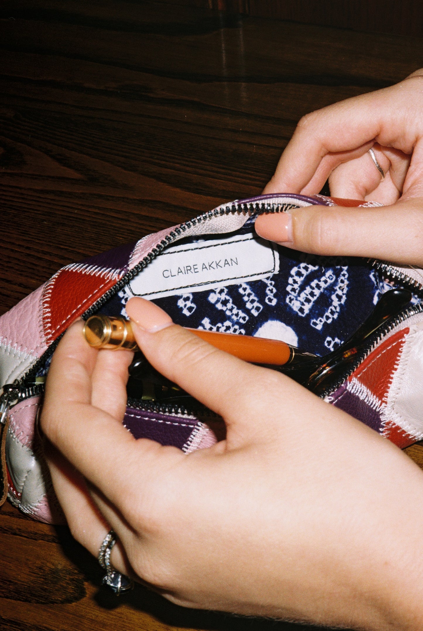 The Pencil Pouch - Purple/Pink