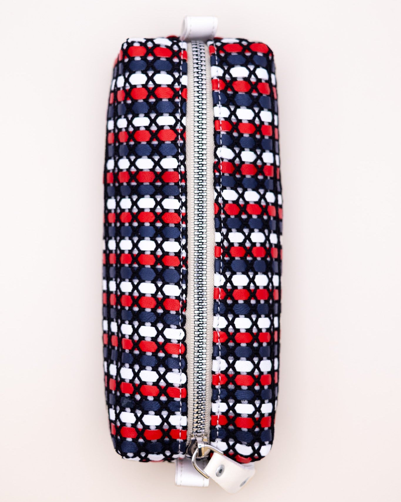 The Pencil Pouch - Woven Red/White/Blue