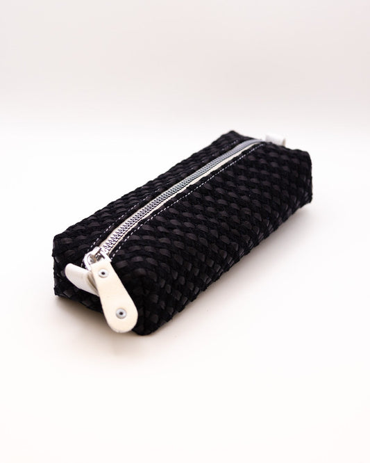 The Pencil Pouch - Woven Black