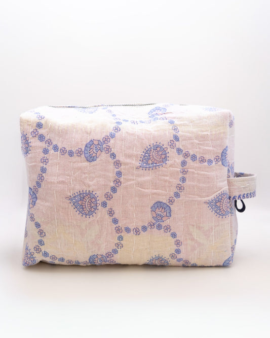 The Makeup Bag -Pastel Paisley