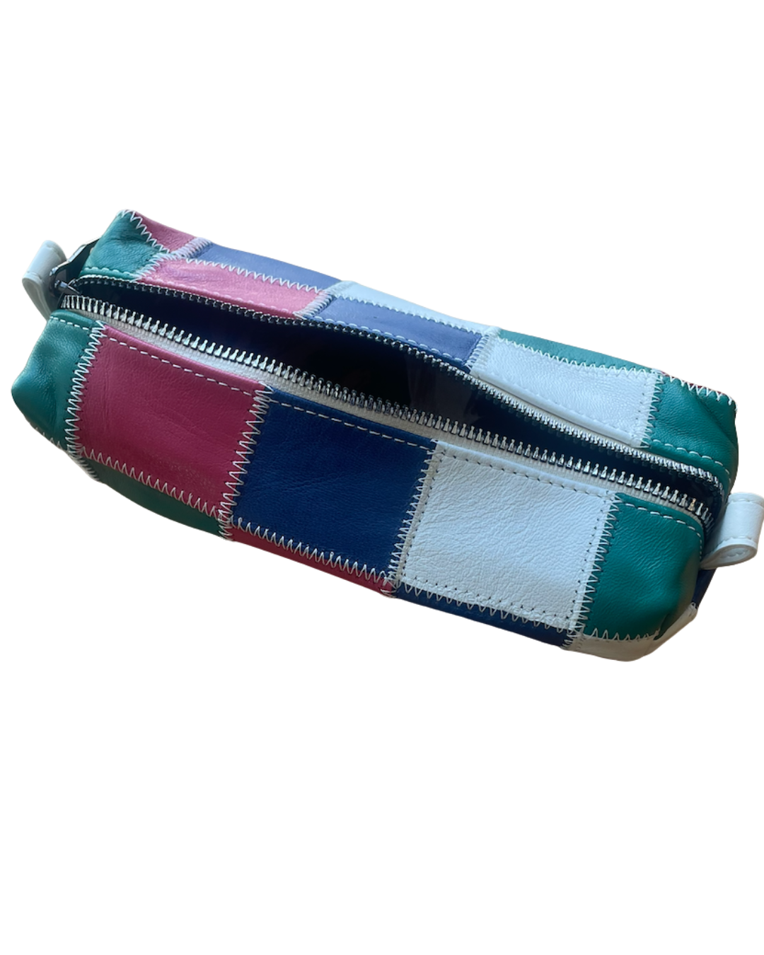 The Pencil Pouch - Green/Blue/Pink