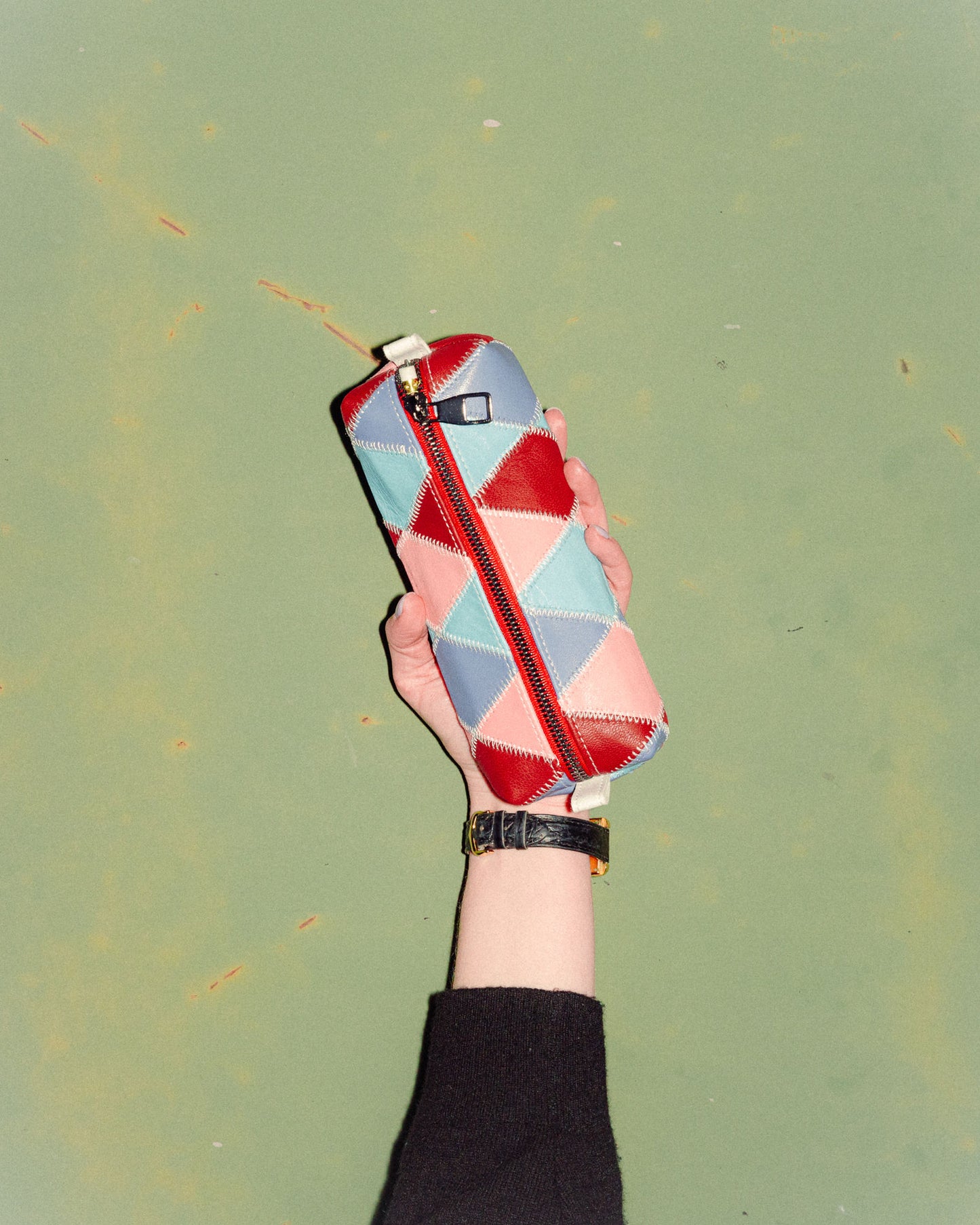 The Pencil Pouch - Pink/Blue